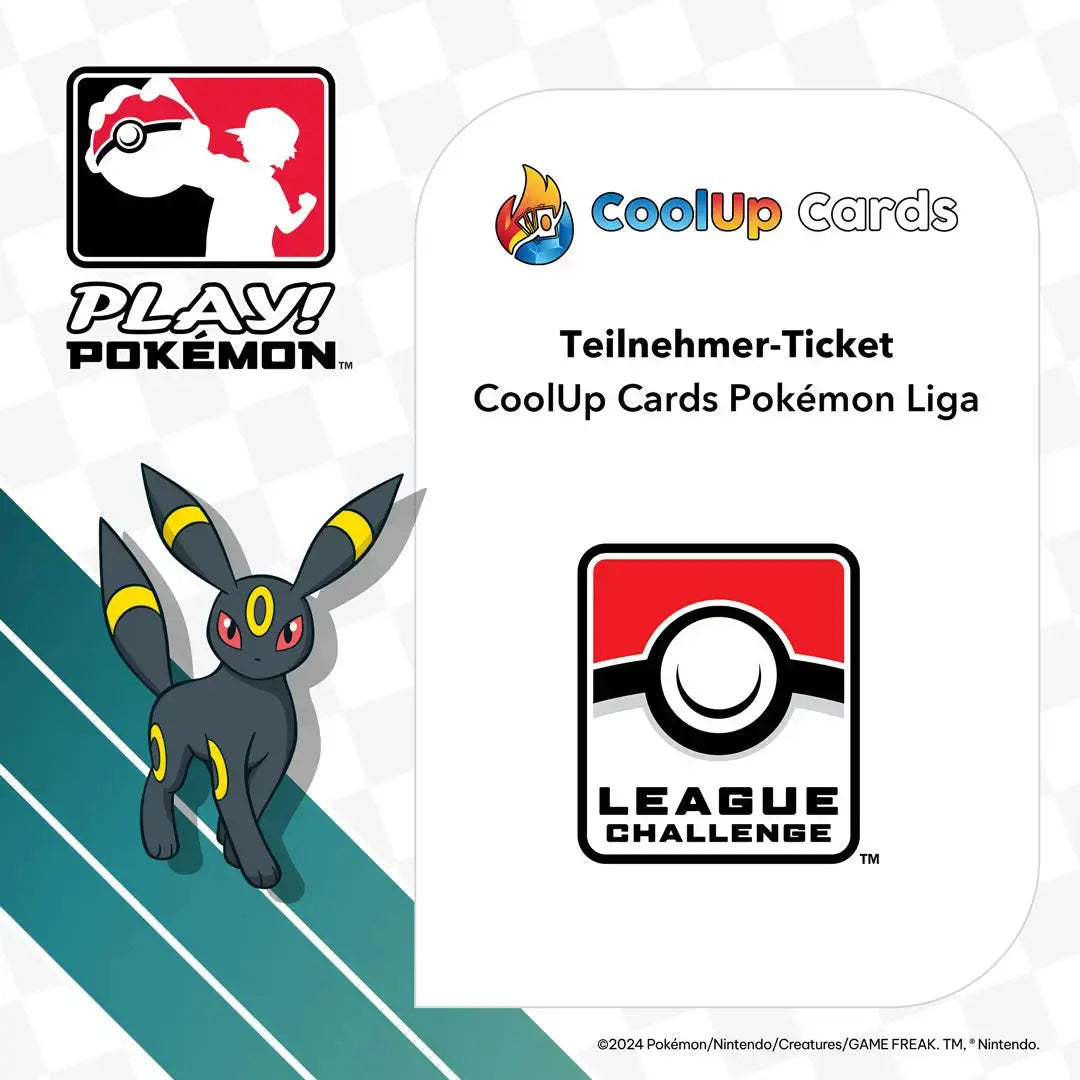 13.06.2025 16 Uhr – Pokémon Cup – Teilnehmer-Ticket CoolUp Cards